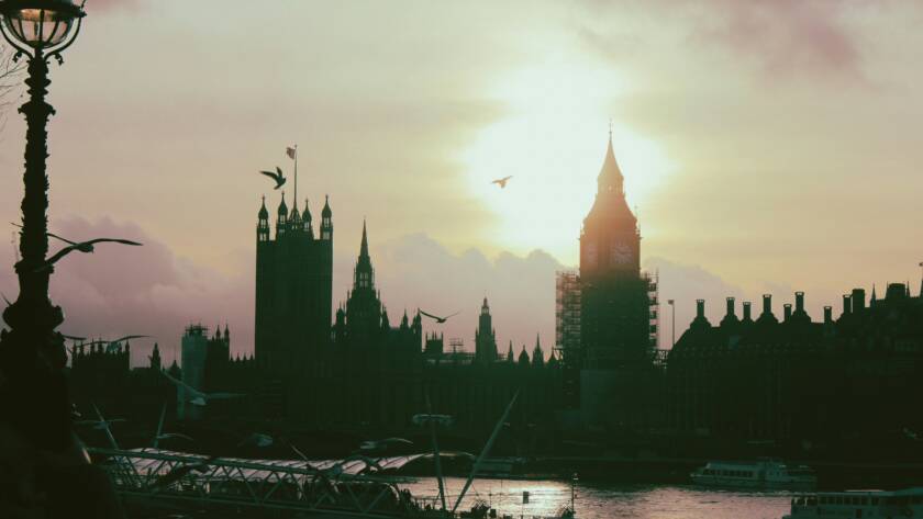 parliament building silhouette